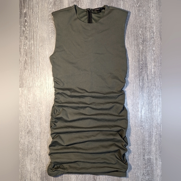Dynamite Ruched Fitted Dress - Picture 1 of 3